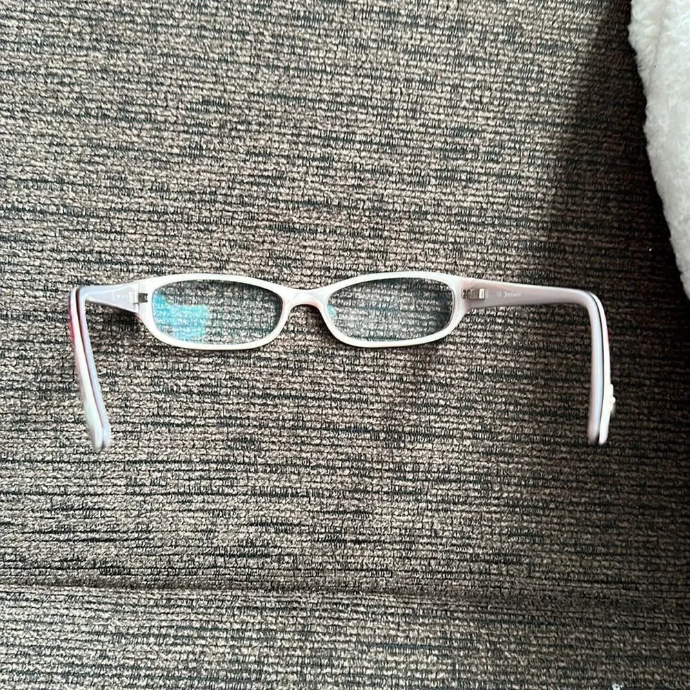 Juicy Couture MAISEY 0ERN 125 Kids Eyeglasses Frame Ice Pink Rectangle